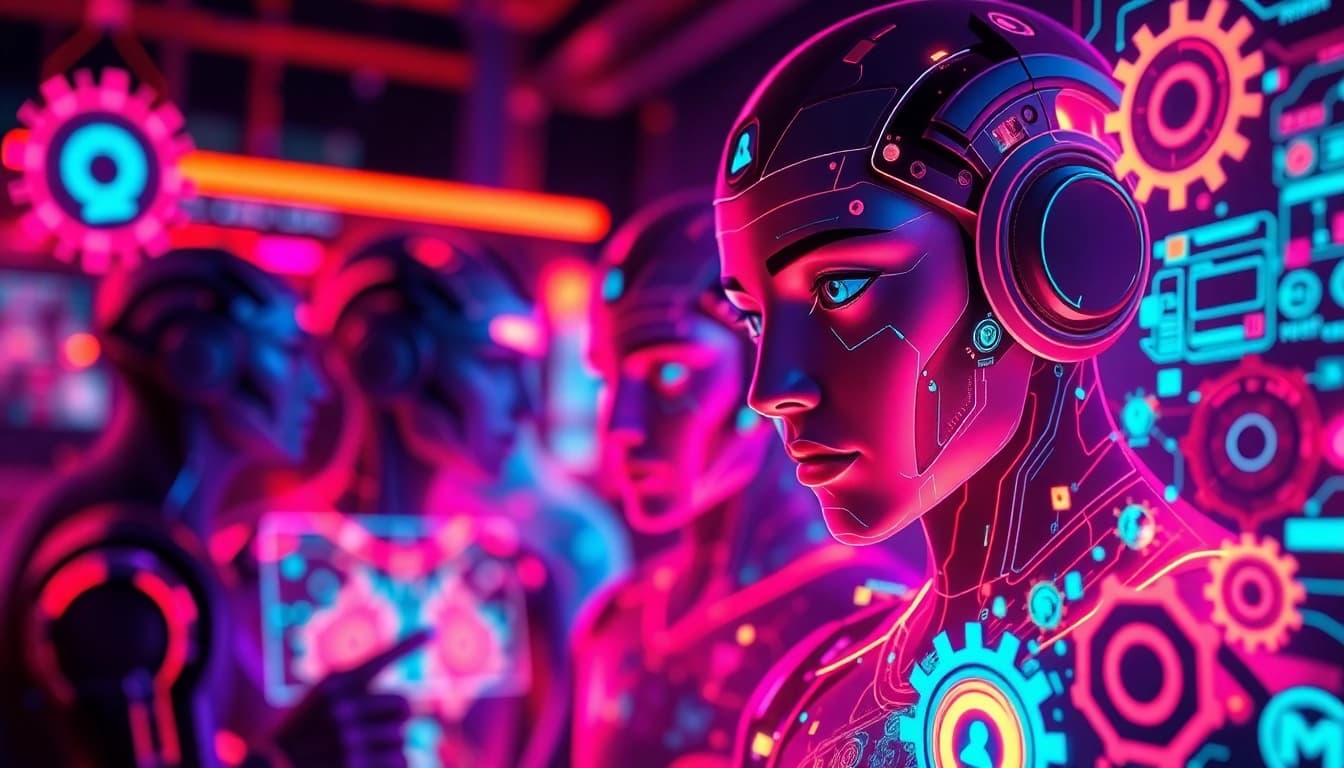 NSFW AI chat interface showcasing vibrant colors and innovative designs.