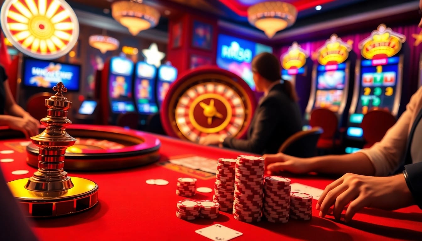 Experience the thrill of gambling at Trang Chủ RR88 with exciting poker and roulette gameplay.