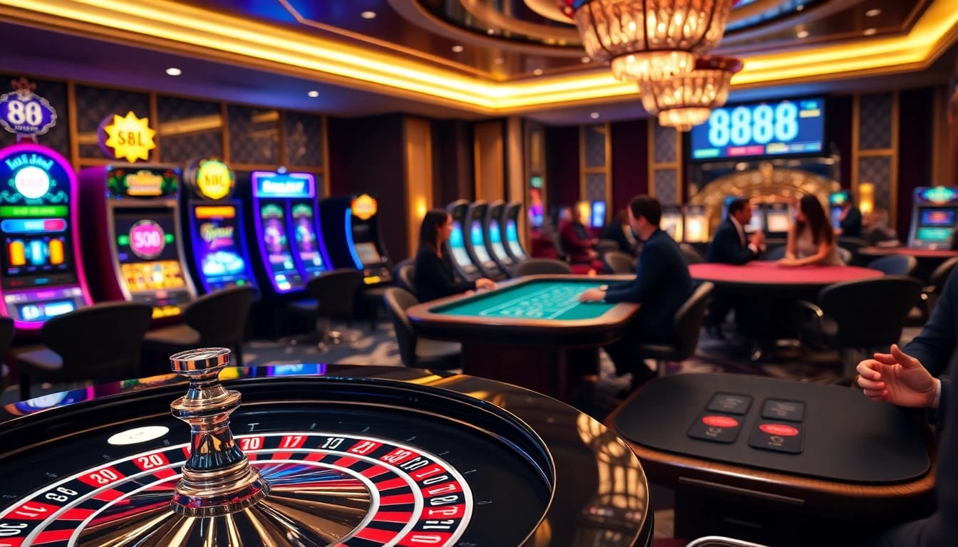 Experience the excitement of 88i with vibrant casino games like roulette and baccarat.