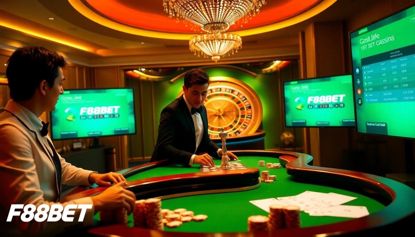 Experience the thrill of winning at https://f8bet.me.uk/ with lively poker action and a stunning casino backdrop.