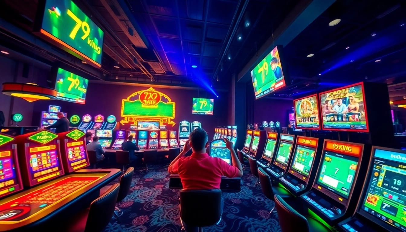 Spannende online gamingervaring bij 79king met levendige casinospellen en sportweddenschappen.