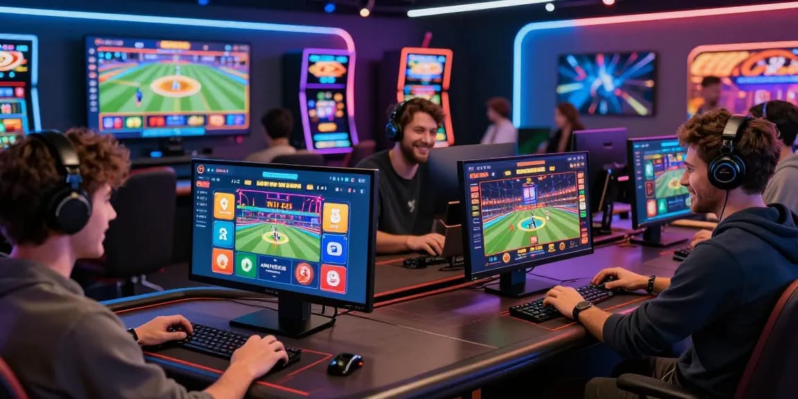 Experience the thrill of online gaming at https://open88.games/ with diverse players enjoying sports betting, live casino, and slot machines.