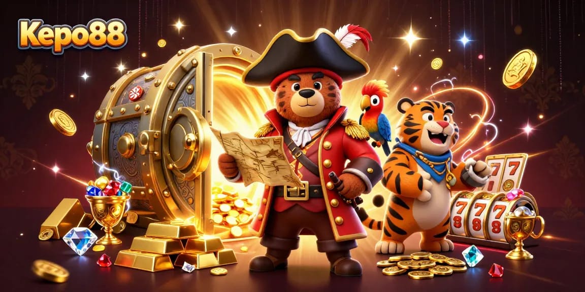 Kepo88 brings excitement to players with vibrant 3D characters and captivating casino elements.