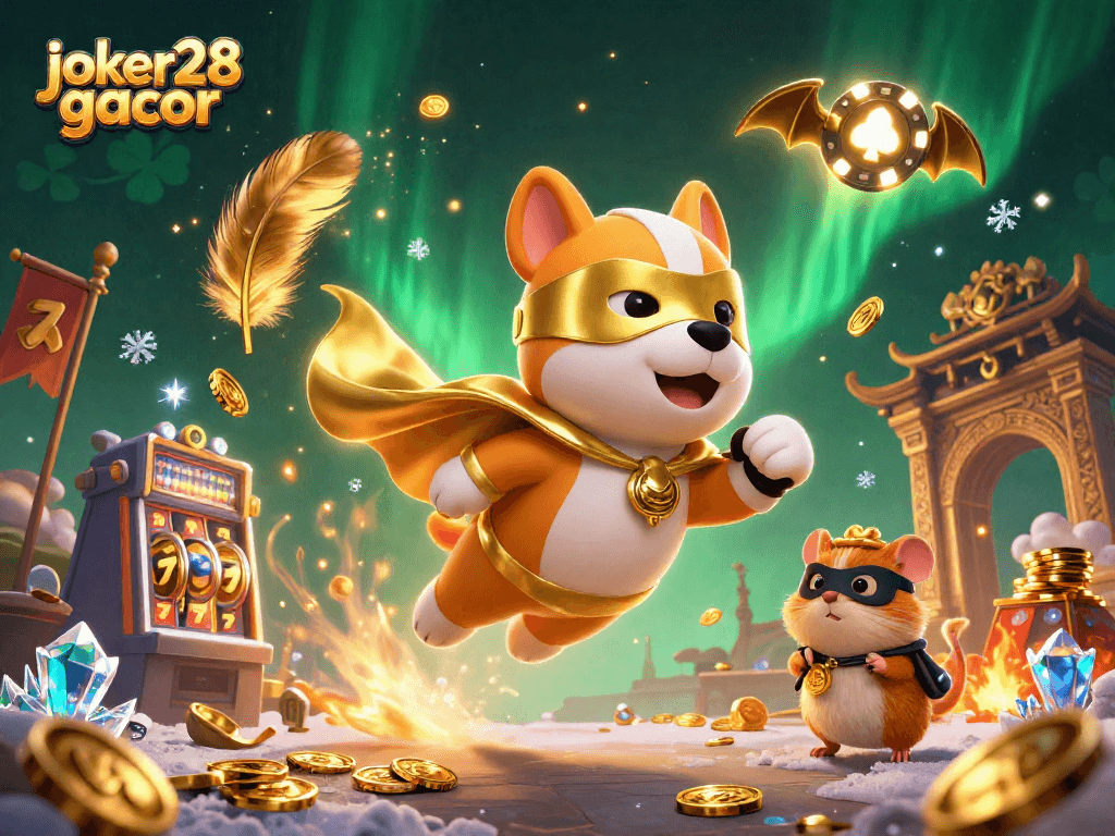 Mengalami keseruan di joker28 gacor dengan superhero anjing dan hamster beraksi di dunia slot.