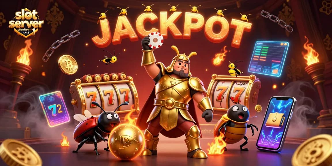 Experience thrilling wins with slot server thailand no 1, featuring playing characters and jackpot elements.