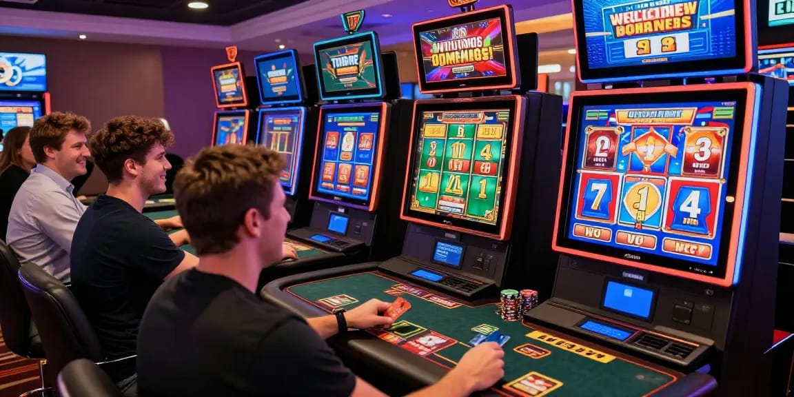 Credit card casinos showcase players enjoying various games at https://being-there.org.uk with vibrant atmosphere and modern gaming interfaces.