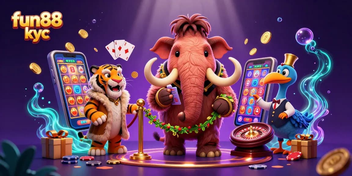 fun88 kyc - Bouncer kiểm tra ID tại sòng bạc, với slot game và phần thưởng hấp dẫn