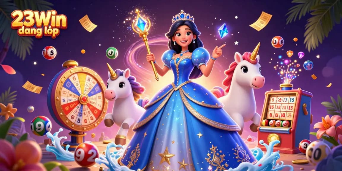 Experience thrilling gaming at 23Win đăng nhập with magical visuals and dynamic casino elements.
