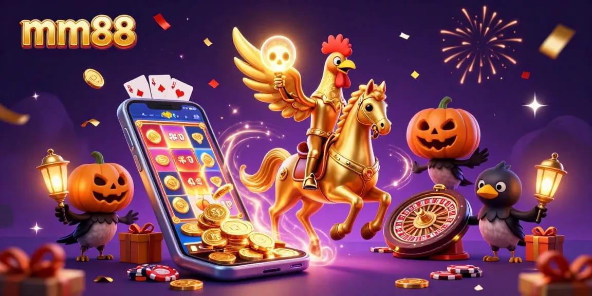 Experience mm88's thrilling casino adventure with vibrant 3D characters and dynamic gaming elements.