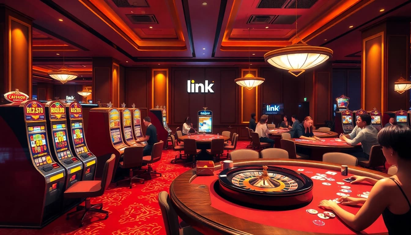 Players excitedly engage in lively games at 88i, showcasing vibrant casino action and thrilling experiences.