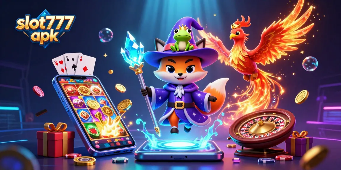 Spin the reels in slot777 apk with magical characters and vibrant slots elements.