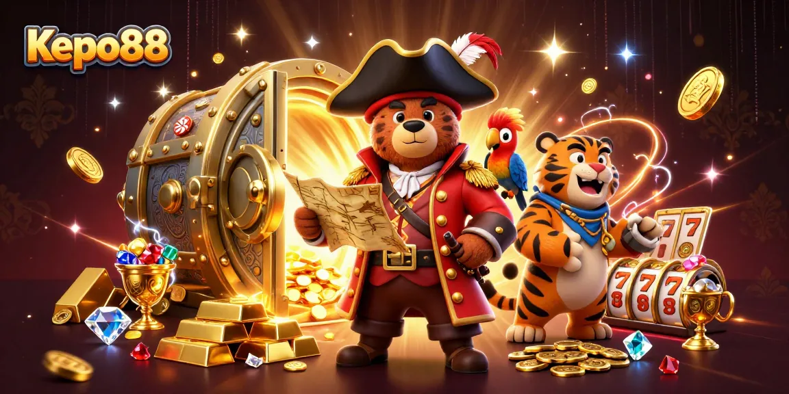 Kepo88 brings excitement to players with vibrant 3D characters and captivating casino elements.