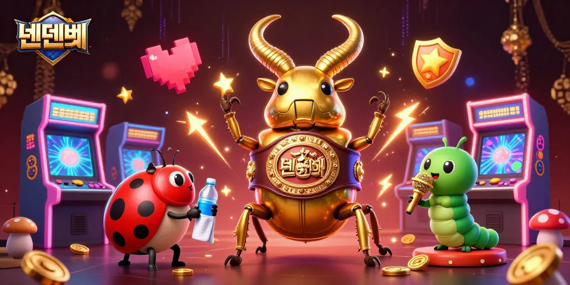Engage in thrilling casino action with 텐텐벳 featuring vibrant 3D characters in a lively setting.