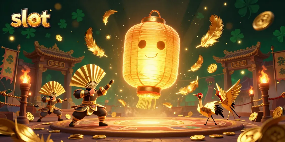 Spin the slot machines while surrounded by golden spirits and energetic casino imagery.