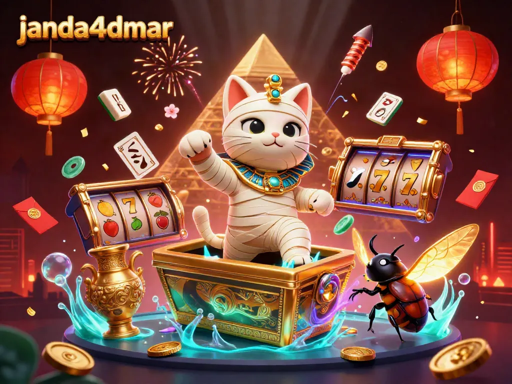 Menangkan hadiah di janda4dmar dengan permainan kasino yang menyenangkan dan simbol keberuntungan.