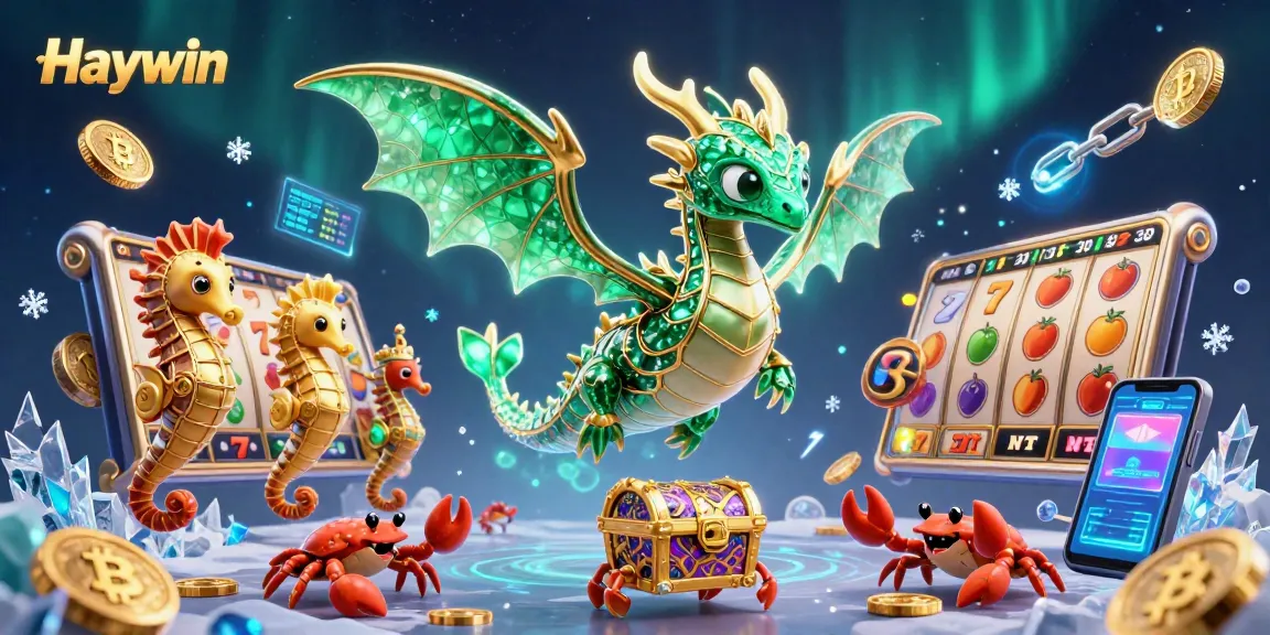 Engage with Haywin's winning slots through exciting gameplay featuring vibrant characters.