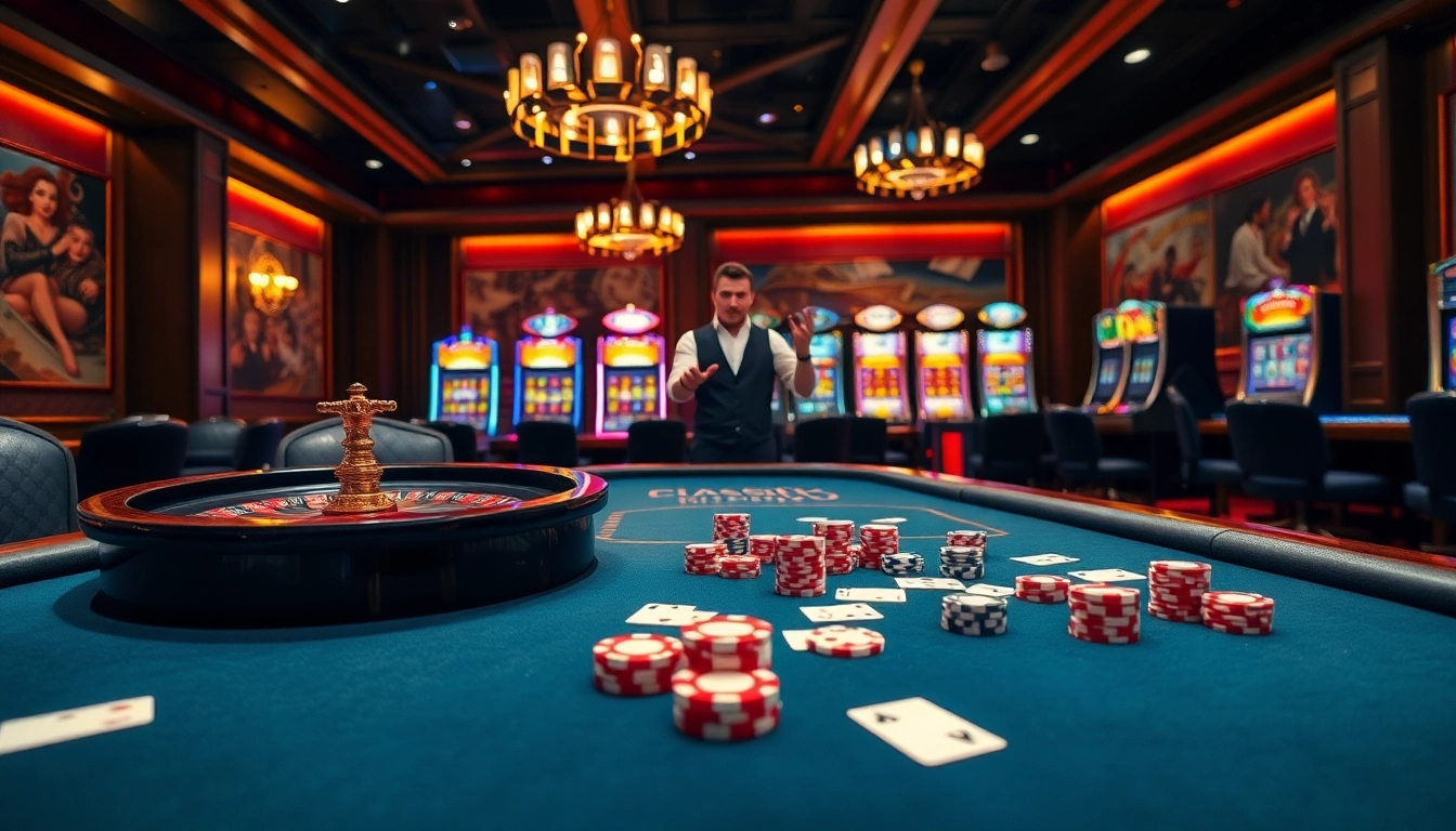 Experience thrilling gaming at https://13win01.app/ with an elegant poker scene and roulette action.