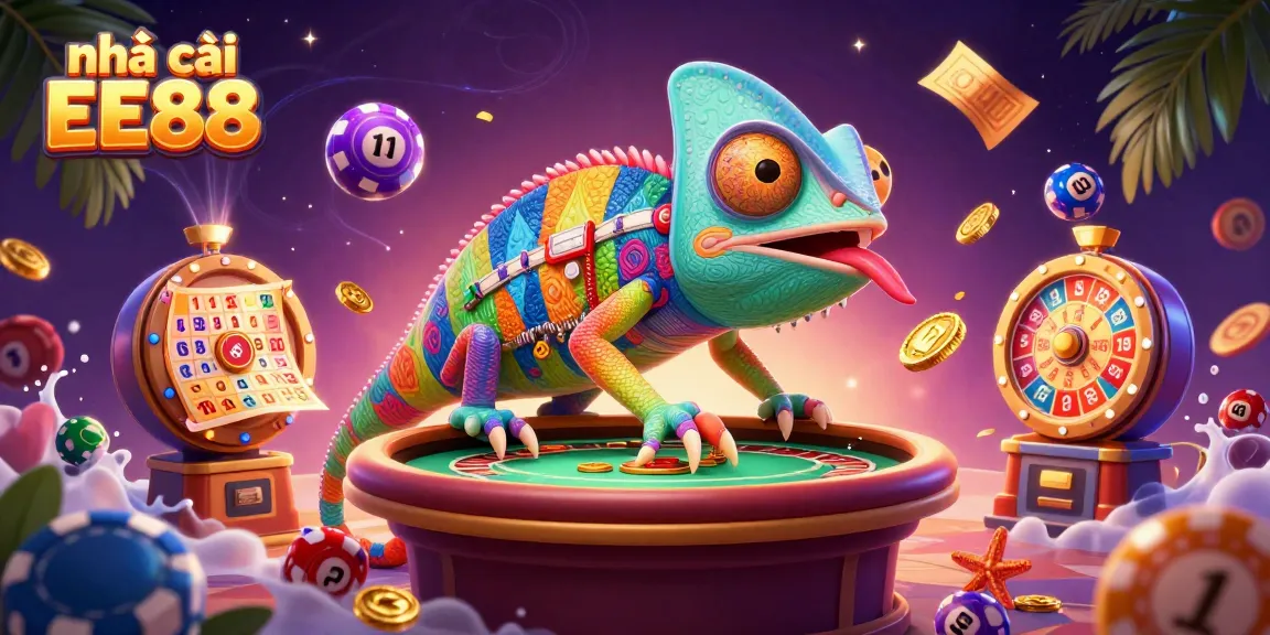 Experience the excitement of nhà cái EE88 with vibrant colors and dynamic game elements.