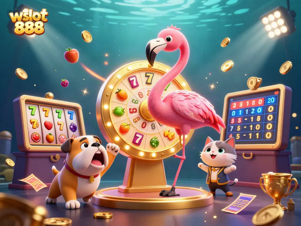 Memenangkan permainan slot di wslot 888 dengan kegembiraan dan keberuntungan terbaik.