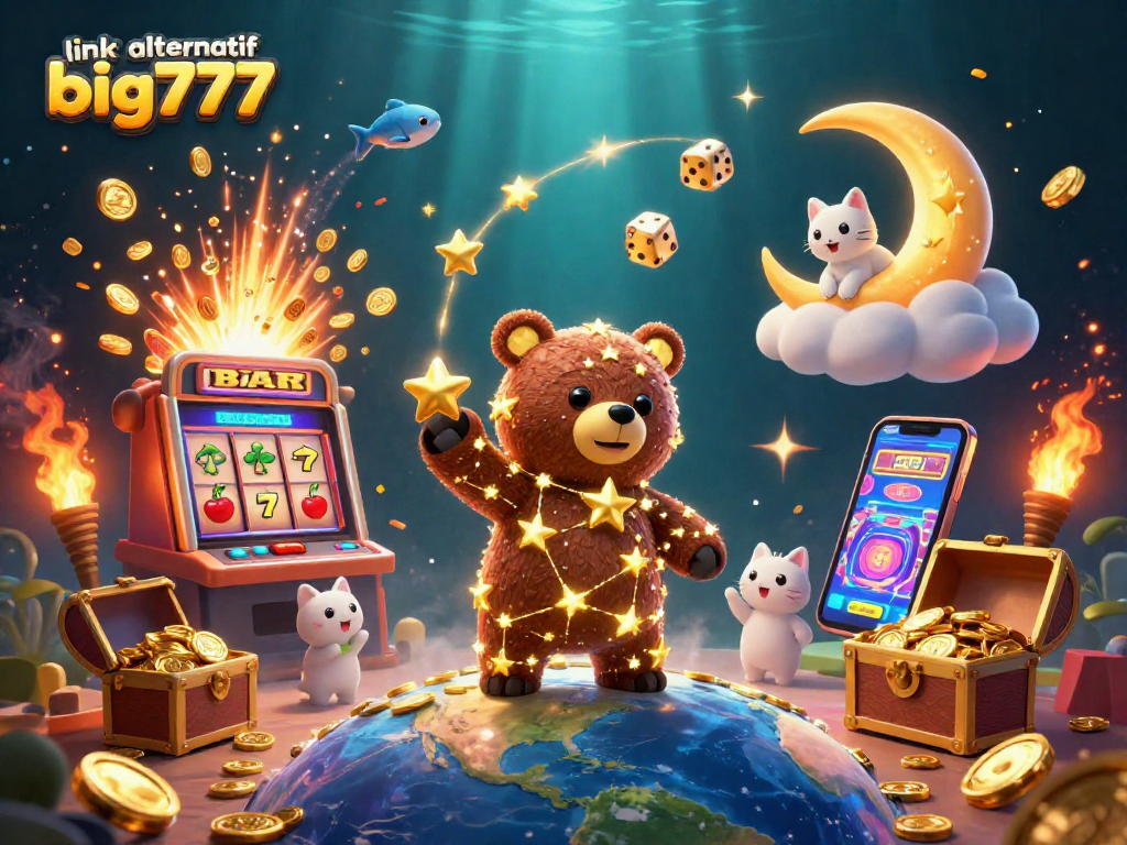 Experience thrilling wins with link alternatif big777 in this vibrant casino scene bursting with excitement.