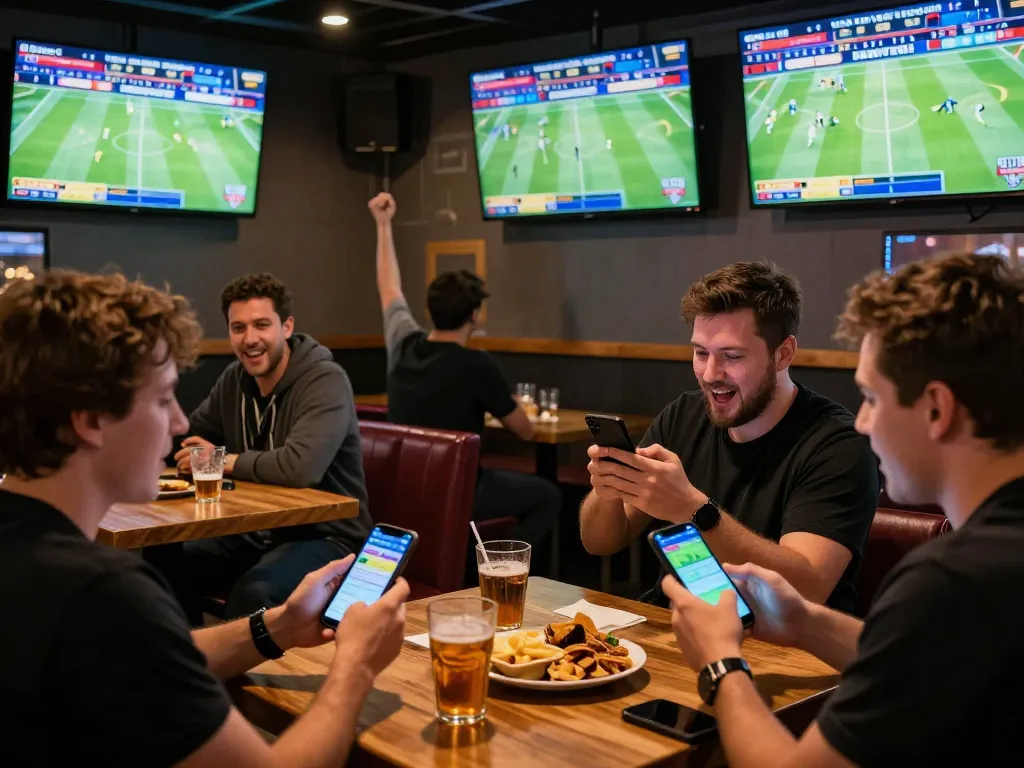 Experience the thrill of betting with the gg88 link featured in a vibrant sports bar
