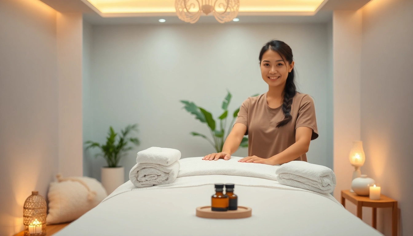 The ultimate 수원출장마사지 experience in a cozy, serene home spa room with a professional therapist.