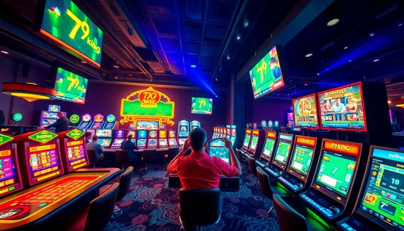 Spannende online gamingervaring bij 79king met levendige casinospellen en sportweddenschappen.