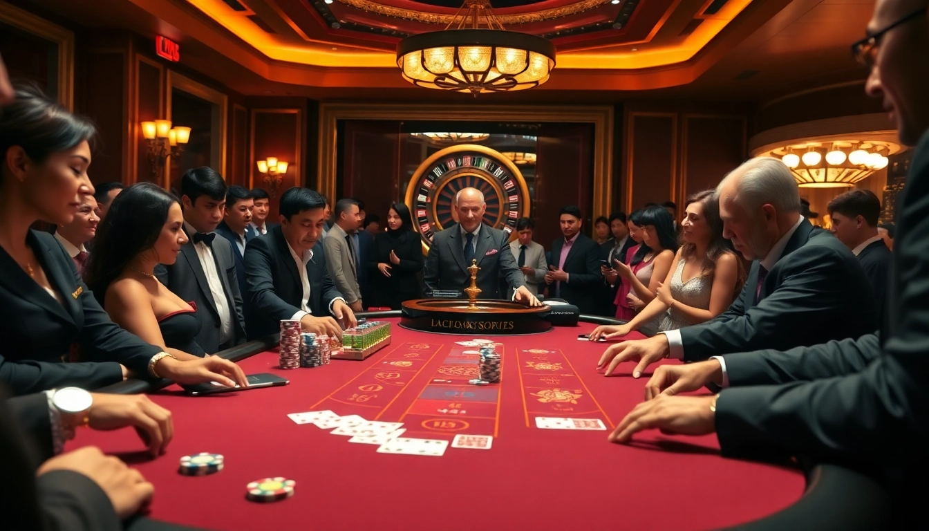 Experience thrilling action at c168 com casino tables with vibrant chips and lively dealers.