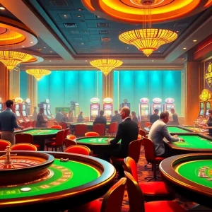 Rasakan sensasi permainan yang mendebarkan di https://kingarthurcafe.com/menu dengan meja kasino mewah dan pemain yang penuh semangat.