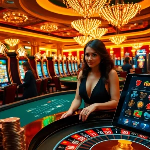 Rasakan sensasi login slot dewanaga89 saat bertaruh di meja kasino mewah.