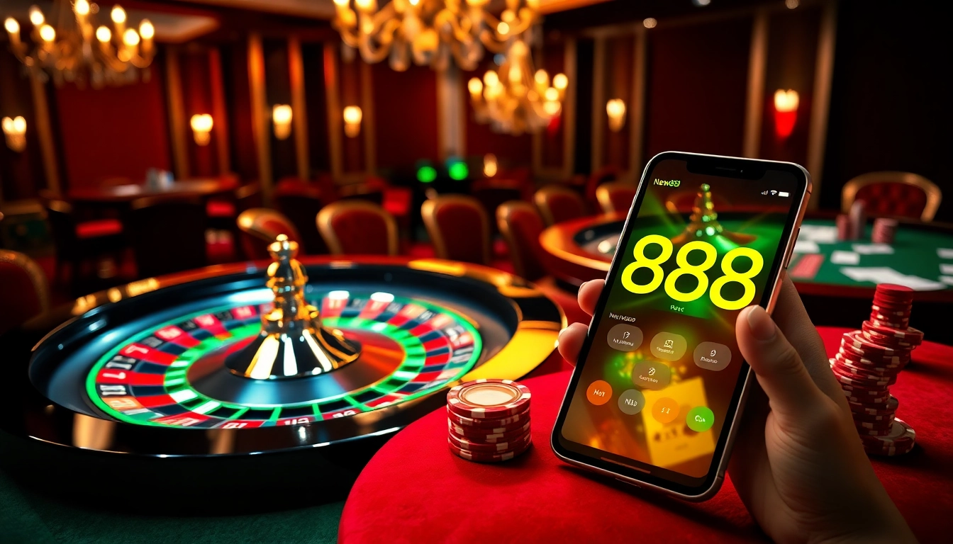 Experience winning at new888 with vibrant casino games like roulette and blackjack.