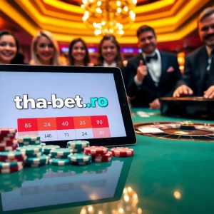Feel the excitement at tha-bet.pro with a captivating casino atmosphere full of poker, roulette, and vibrant gaming.