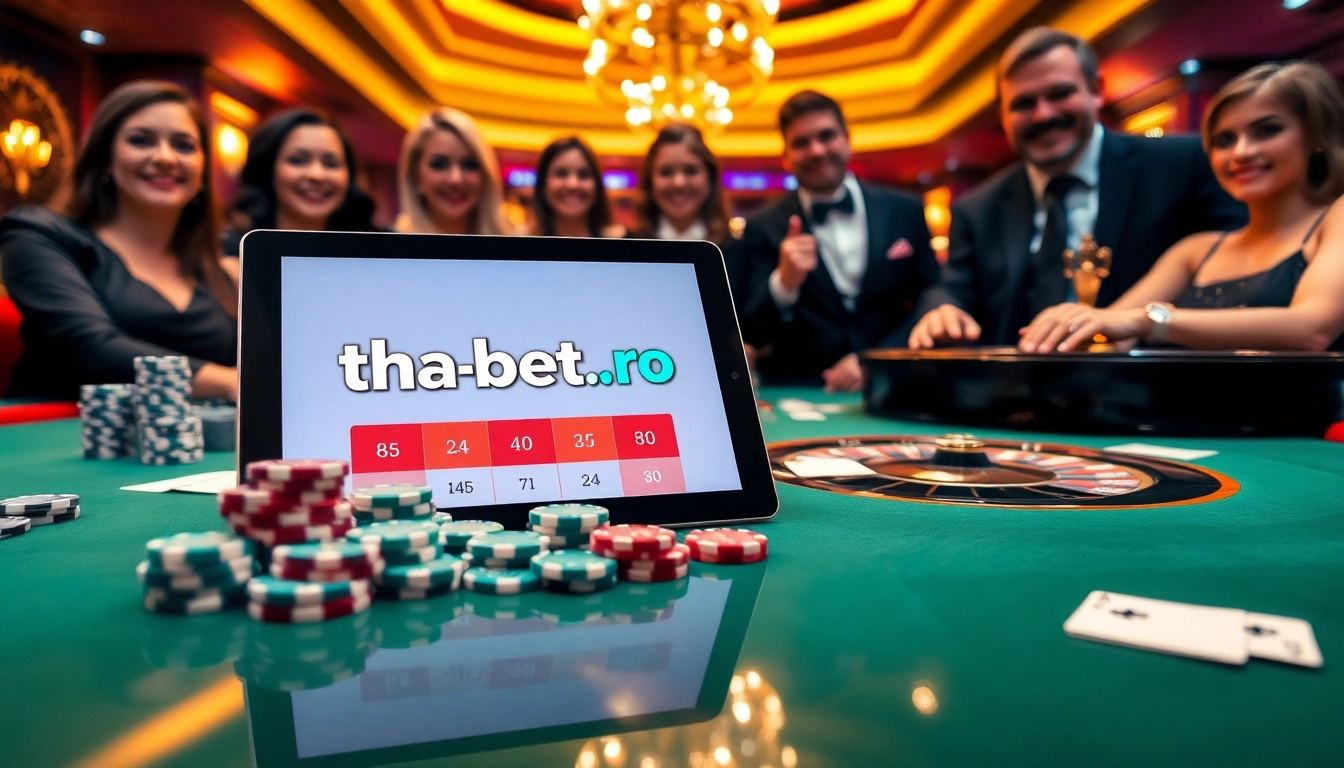 Feel the excitement at tha-bet.pro with a captivating casino atmosphere full of poker, roulette, and vibrant gaming.