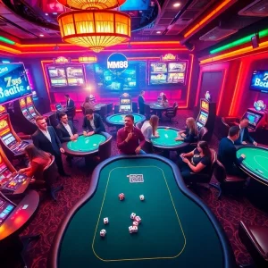 Experience thrilling games at mm88 with elegant tables, vivid slot machines, and digital betting.