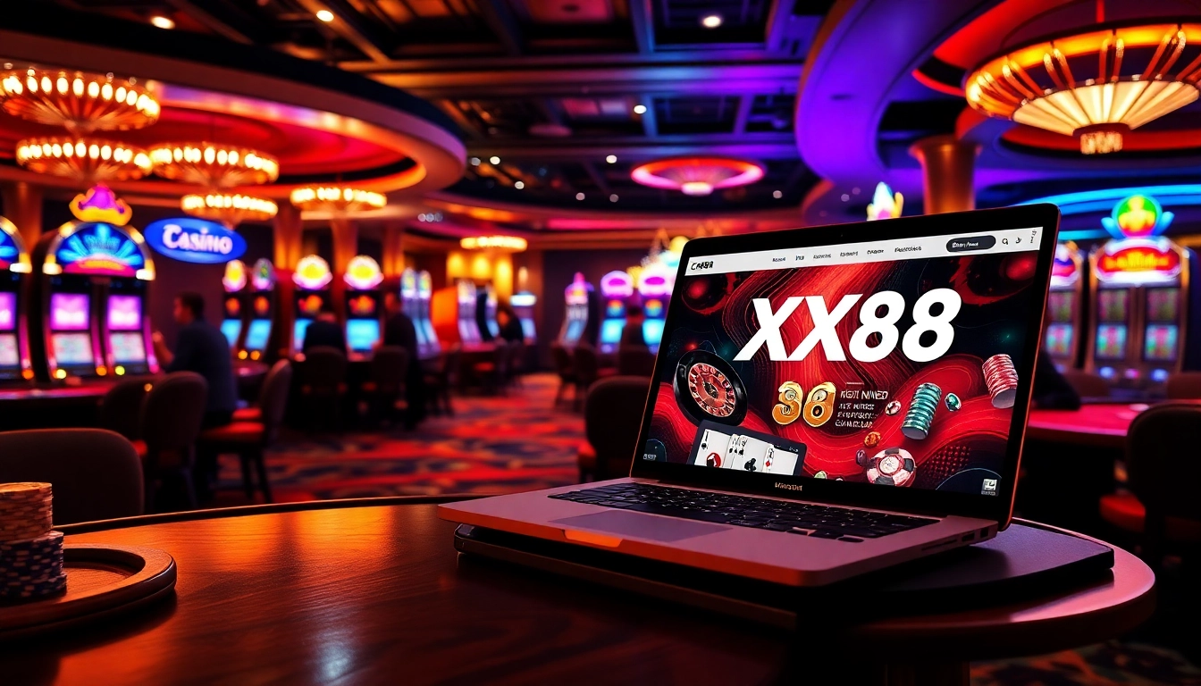 Engage in thrilling games at https://xx88.boats/ with vibrant slots and elegant casino tables.