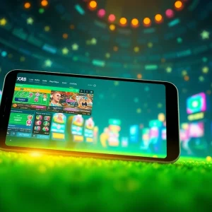 Engaging digital interface of XX88 HOW showcasing online betting and casino games.