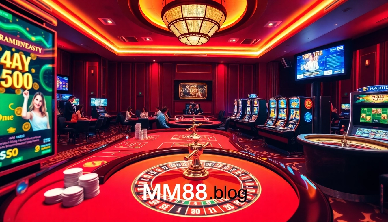 Experience luxury gambling at https://mm88.blog/ with exciting online casino games and sleek interfaces.