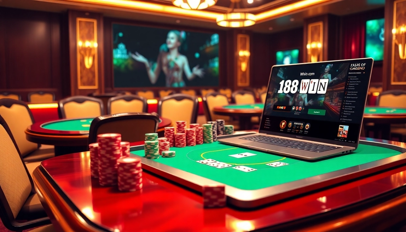 Experience the excitement of 18win com with vibrant poker tables and modern digital interfaces.