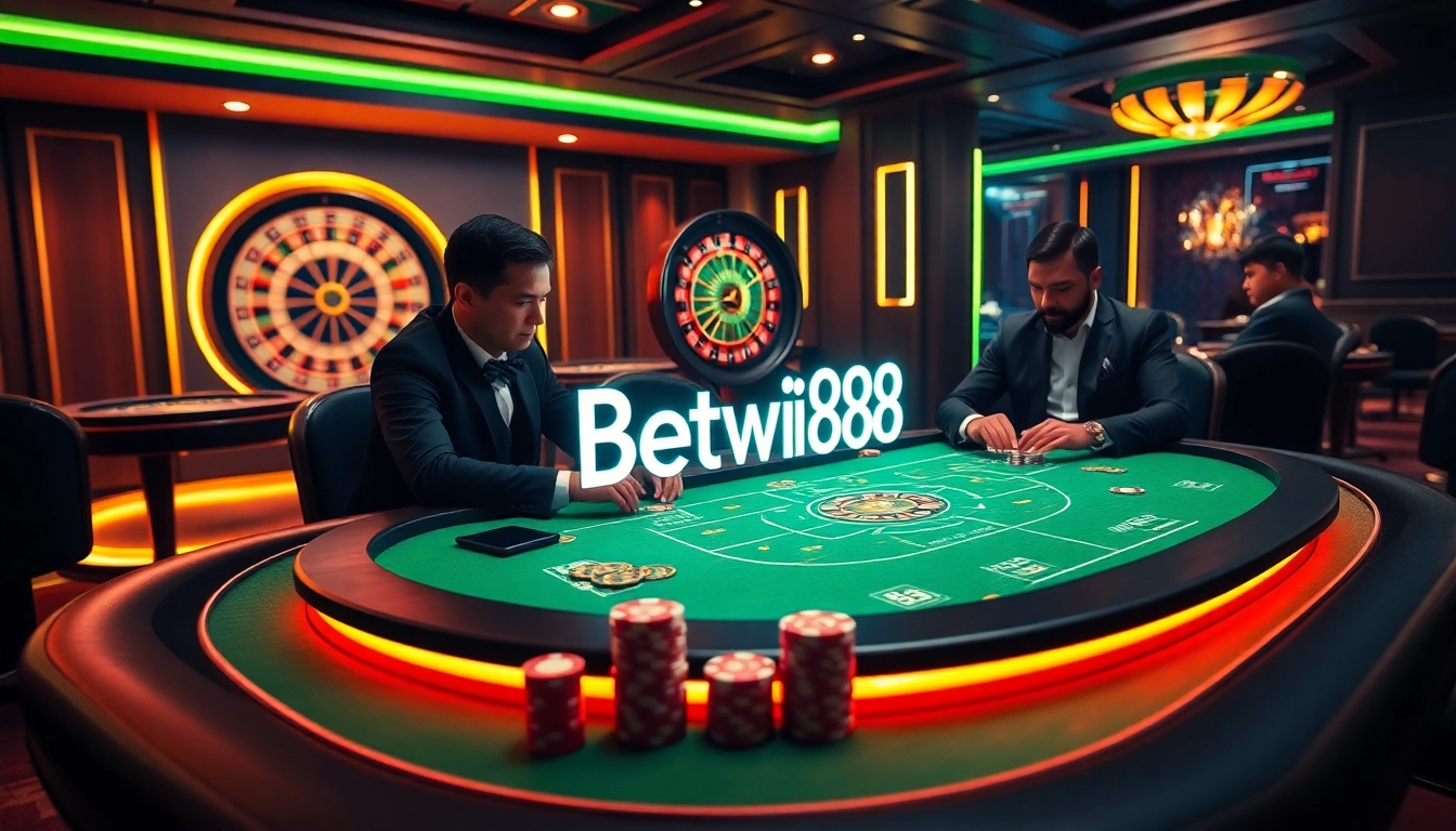 Experience Betwin88 with luxury poker gameplay and vibrant casino ambiance.