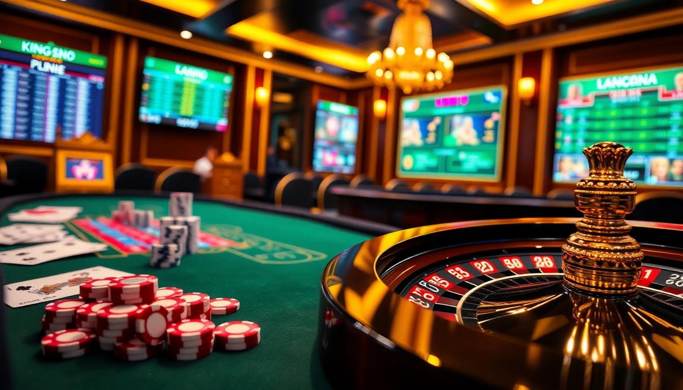 Experience the excitement of king88 trang chủ with luxurious casino elements and thrilling gaming visuals.