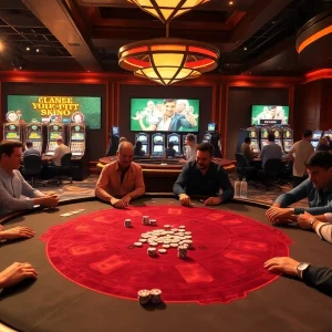 Engage in thrilling poker action at https://tg777.one/ with vibrant casino visuals and exciting gameplay elements.