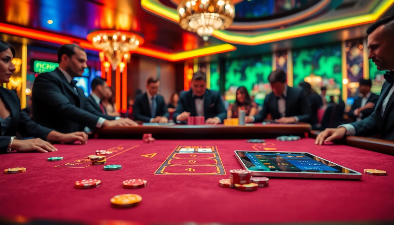 Experience high-stakes xocdia24h.com gaming with vibrant chips and sleek digital interfaces.