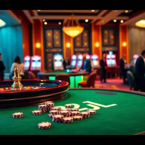 Experience the thrill of winning at 22JL Casino with vibrant slot machines and roulette action.