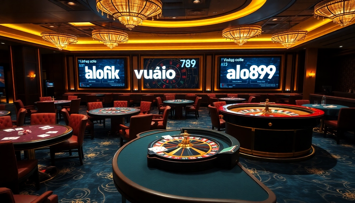 Engage in thrilling gameplay with ALO789 - Link vào alo789 featuring vibrant casino tables and action-packed betting.