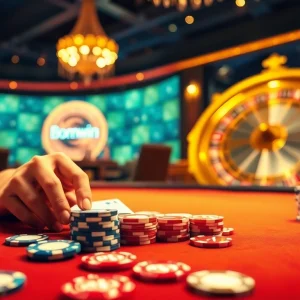 Experience the thrill of winning with Bomwin's exciting online gambling atmosphere.