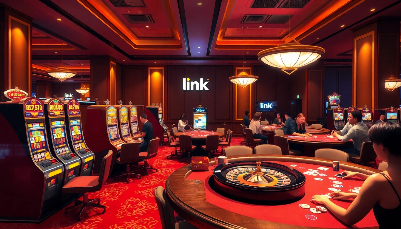 Players excitedly engage in lively games at 88i, showcasing vibrant casino action and thrilling experiences.